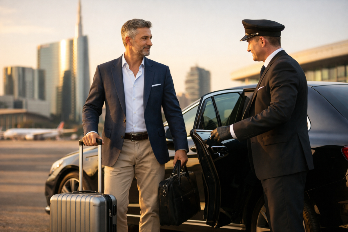 private chauffeur milan